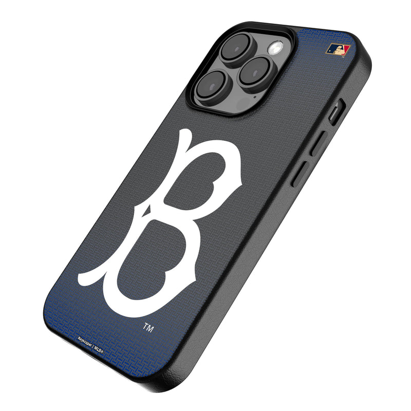 Brooklyn Dodgers 1949-1957 - Cooperstown Collection Linen iPhone MagSafe Compatible Phone Case Iso.Jpg