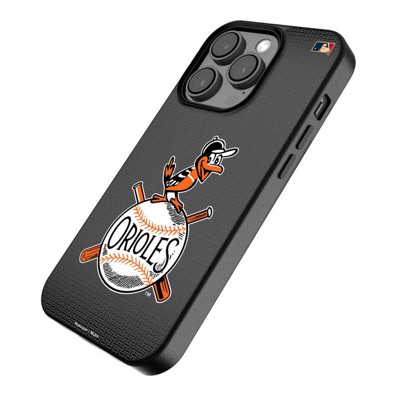 Baltimore Orioles 1954-1963 - Cooperstown Collection Linen iPhone MagSafe Compatible Phone Case Iso.Jpg