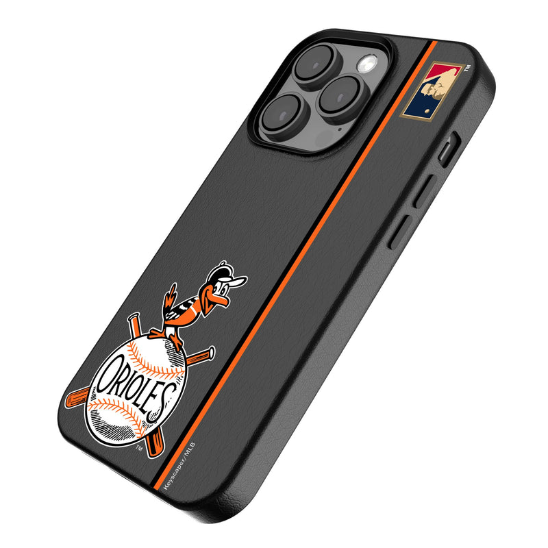 Baltimore Orioles 1954-1963 - Cooperstown Collection Sidebar iPhone MagSafe Compatible Phone Case Iso.Jpg