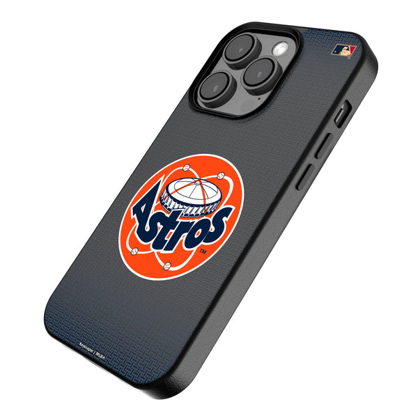 Houston Astros 1977-1993 - Cooperstown Collection Linen iPhone MagSafe Compatible Phone Case Iso.Jpg