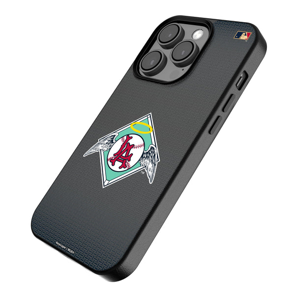 LA Angels 1961-1965 - Cooperstown Collection Linen iPhone MagSafe Compatible Phone Case Iso.Jpg