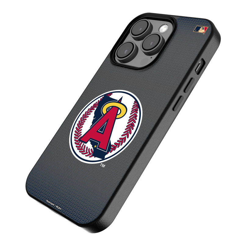 LA Angels 1986-1992 - Cooperstown Collection Linen iPhone MagSafe Compatible Phone Case Iso.Jpg