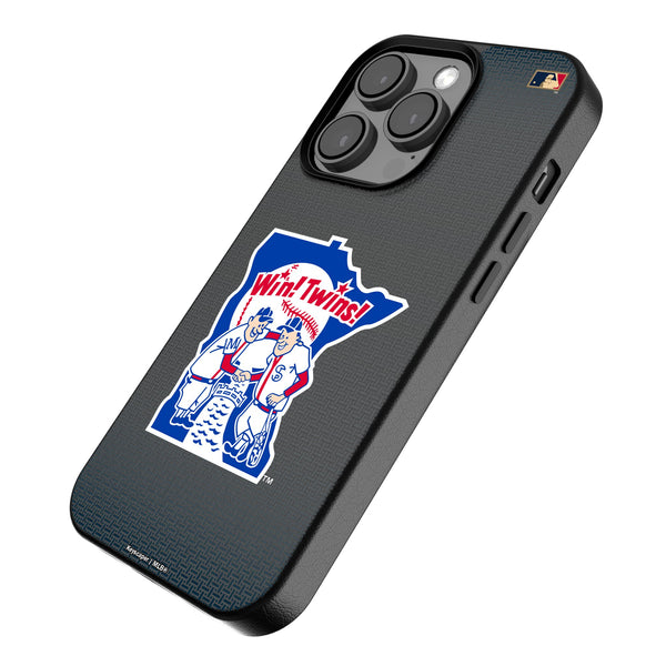 Minnesota Twins 1976-1986 - Cooperstown Collection Linen iPhone MagSafe Compatible Phone Case Iso.Jpg