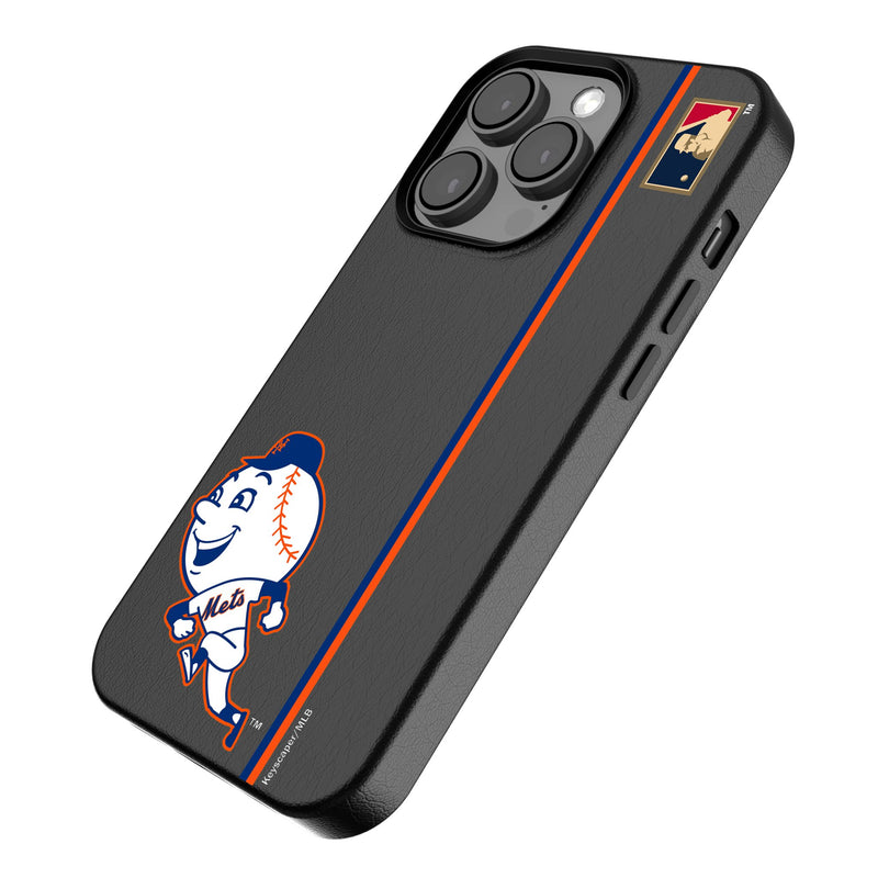 New York Mets 2014 - Cooperstown Collection Sidebar iPhone MagSafe Compatible Phone Case Iso.Jpg