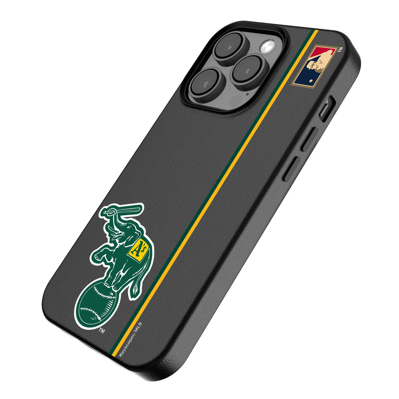 Oakland As  Home 1988 - Cooperstown Collection Sidebar iPhone MagSafe Compatible Phone Case Iso.Jpg