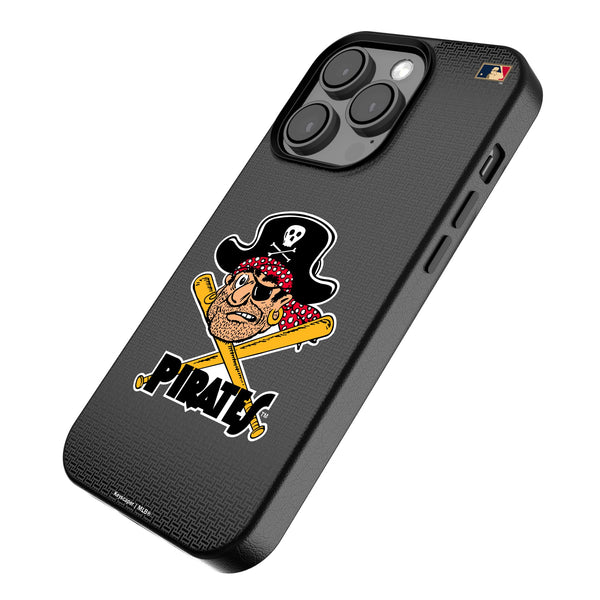 Pittsburgh Pirates 1958-1966 - Cooperstown Collection Linen iPhone MagSafe Compatible Phone Case Iso.Jpg