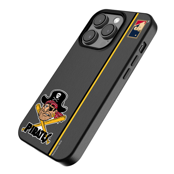 Pittsburgh Pirates 1958-1966 - Cooperstown Collection Sidebar iPhone MagSafe Compatible Phone Case Iso.Jpg