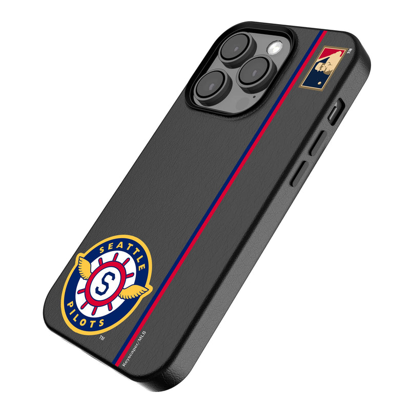 Seattle Pilots 1969 - Cooperstown Collection Sidebar iPhone MagSafe Compatible Phone Case Iso.Jpg