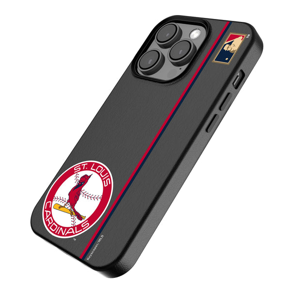 St Louis Cardinals 1966-1997 - Cooperstown Collection Sidebar iPhone MagSafe Compatible Phone Case Iso.Jpg