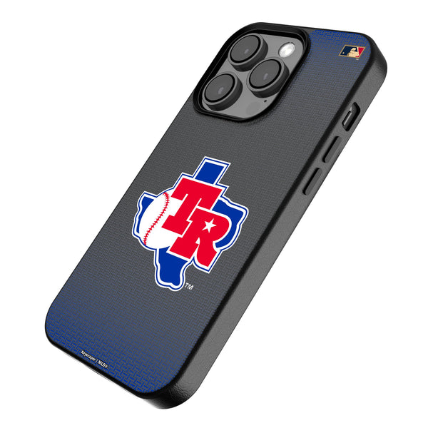 Texas Rangers 1981-1983 - Cooperstown Collection Linen iPhone MagSafe Compatible Phone Case Iso.Jpg