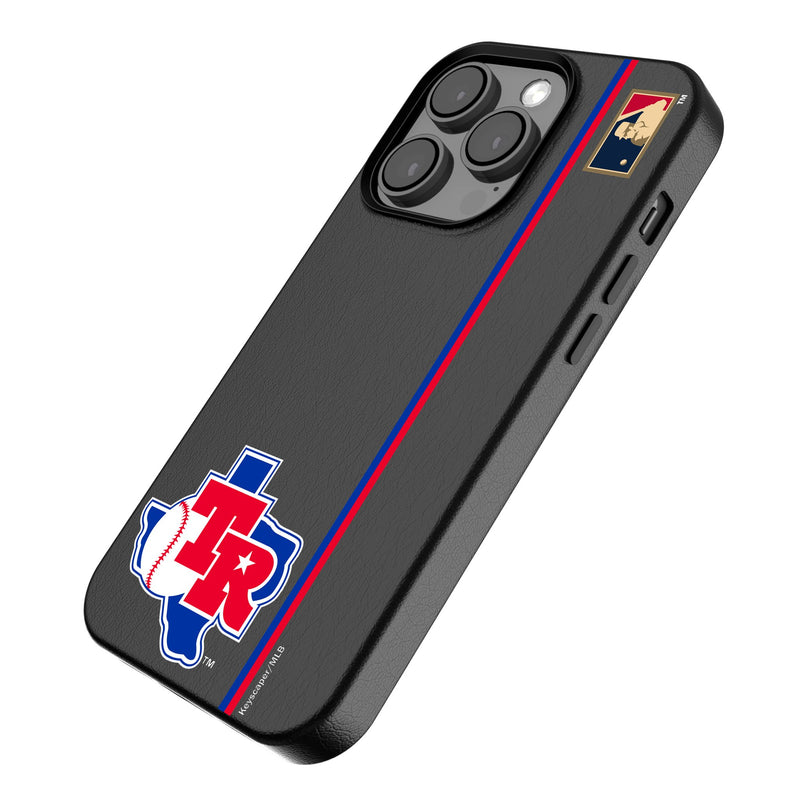 Texas Rangers 1981-1983 - Cooperstown Collection Sidebar iPhone MagSafe Compatible Phone Case Iso.Jpg