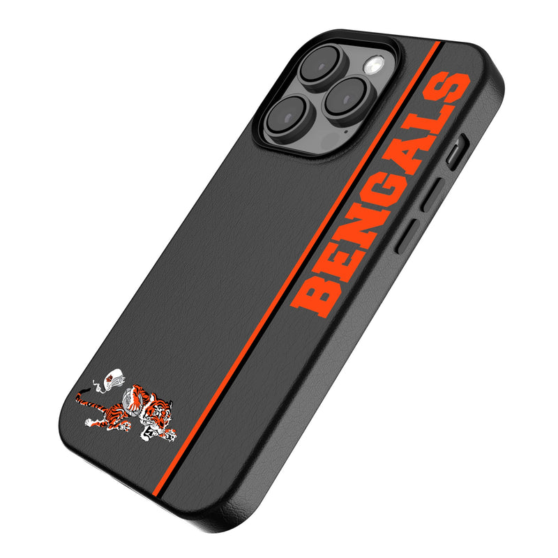 Cincinnati Bengals Historic Collection Sidebar iPhone MagSafe Compatible Phone Case Iso.Jpg