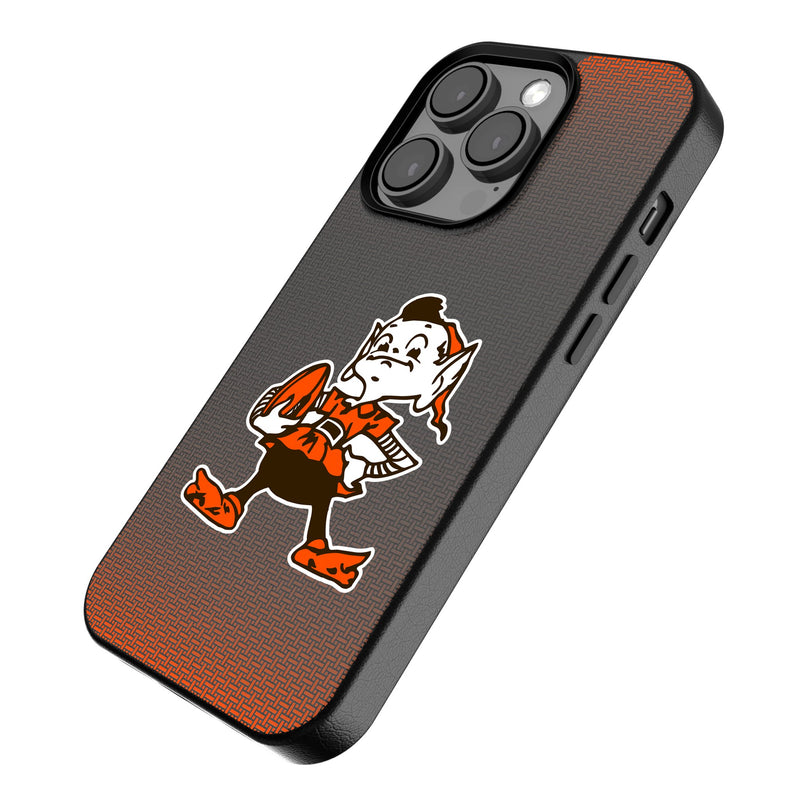 Cleveland Browns Historic Collection Linen iPhone MagSafe Compatible Phone Case Iso.Jpg