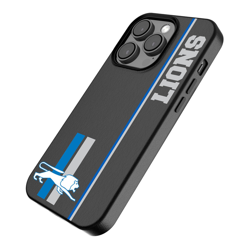 Detroit Lions Retro Sidebar iPhone MagSafe Compatible Phone Case Iso.Jpg