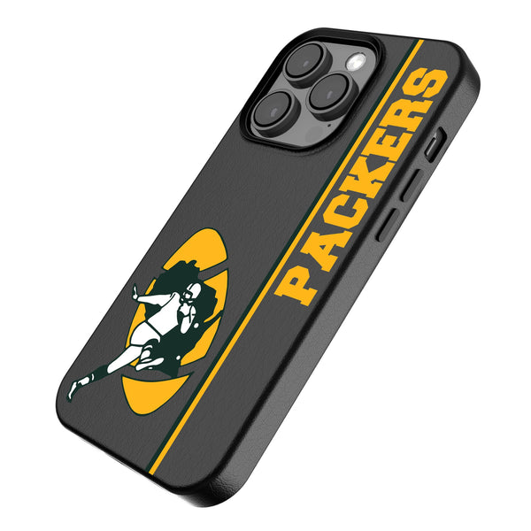 Green Bay Packers Historic Collection Sidebar iPhone MagSafe Compatible Phone Case Iso.Jpg