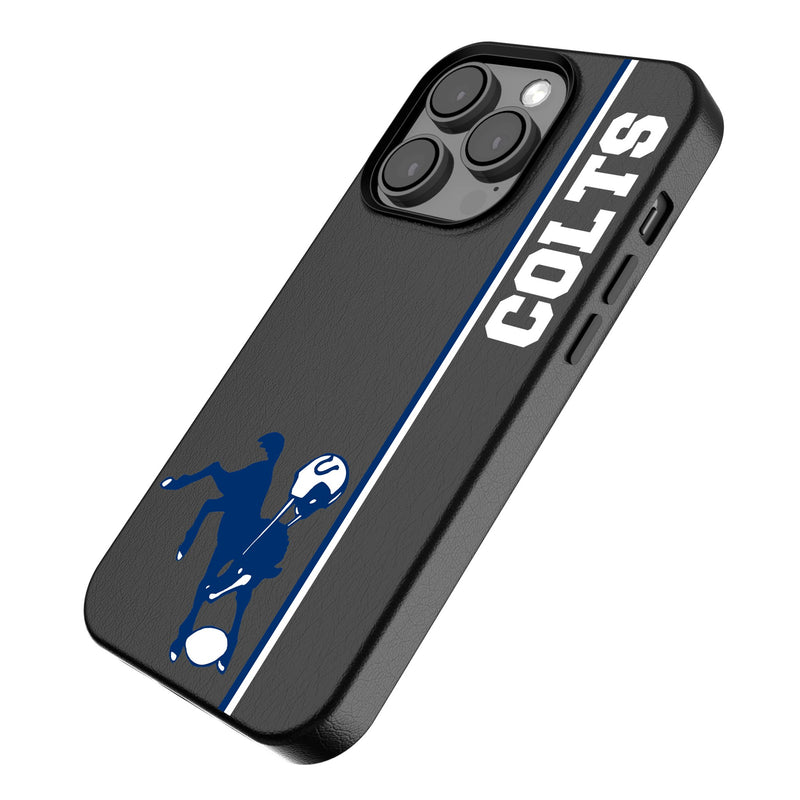 Baltimore Colts 1946 Historic Collection Sidebar iPhone MagSafe Compatible Phone Case Iso.Jpg