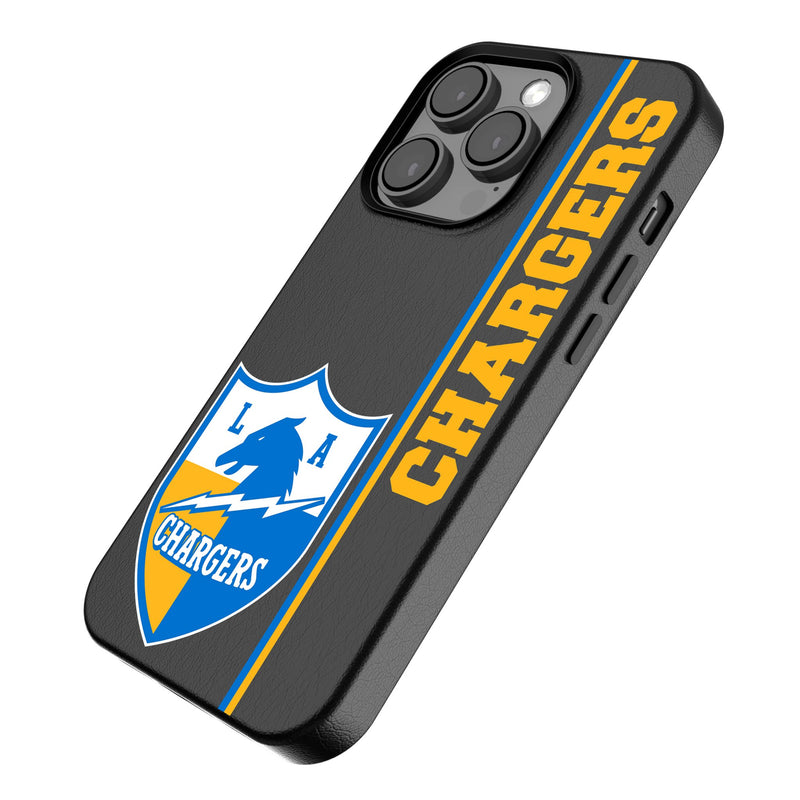 Los Angeles Chargers Historic Collection Sidebar iPhone MagSafe Compatible Phone Case Iso.Jpg