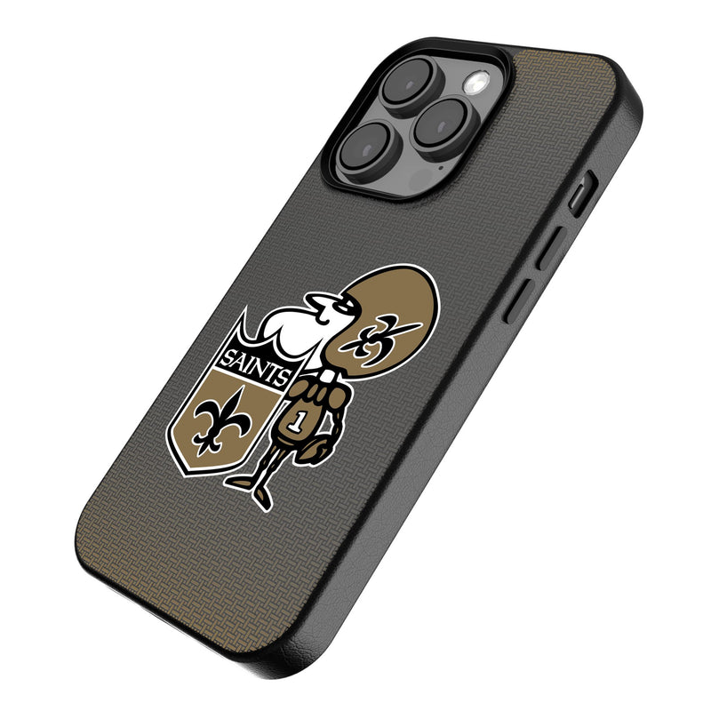 New Orleans Saints Historic Collection Linen iPhone MagSafe Compatible Phone Case Iso.Jpg