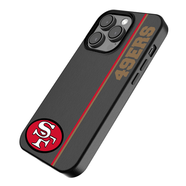 San Francisco 49ers Historic Collection Sidebar iPhone MagSafe Compatible Phone Case Iso.Jpg