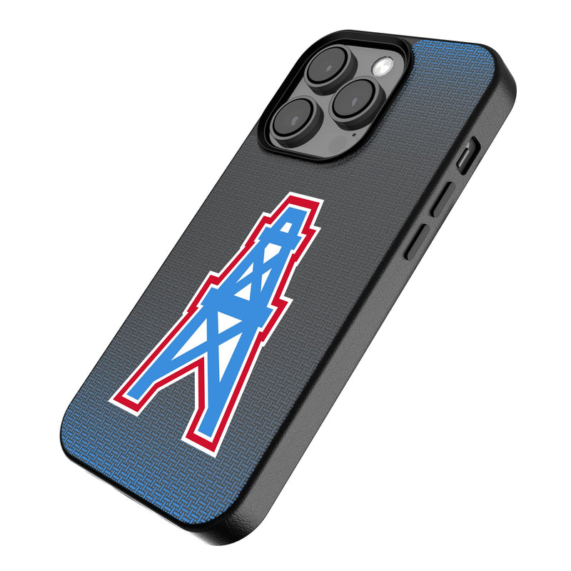 Houston Oilers Historic Collection Linen iPhone MagSafe Compatible Phone Case Iso.Jpg