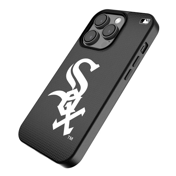 Chicago White Sox Linen iPhone MagSafe Compatible Phone Case Iso.Jpg