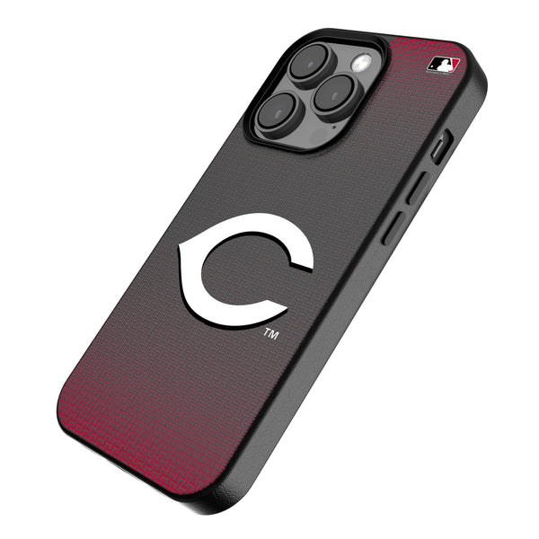 Cincinnati Reds Linen iPhone MagSafe Compatible Phone Case Iso.Jpg