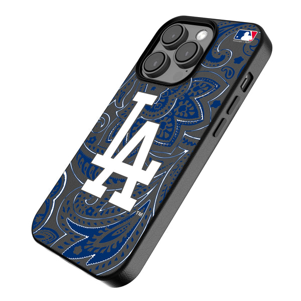 LA Dodgers Paisley iPhone MagSafe Compatible Phone Case Iso.Jpg