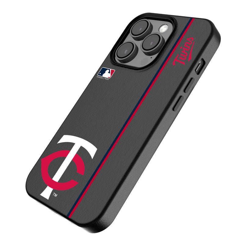 Minnesota Twins Sidebar iPhone MagSafe Compatible Phone Case Iso.Jpg