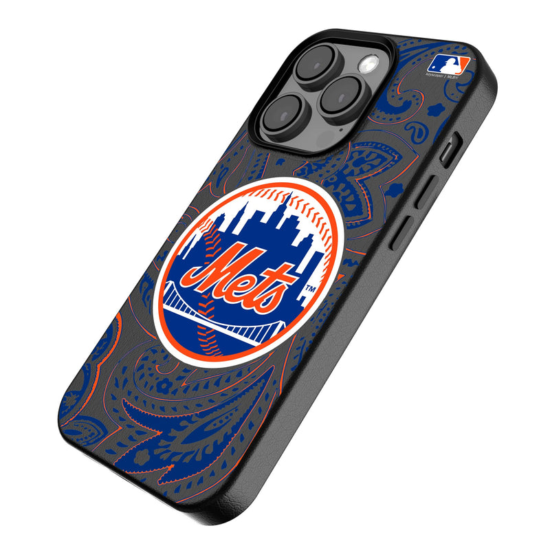 New York Mets Paisley iPhone MagSafe Compatible Phone Case Iso.Jpg