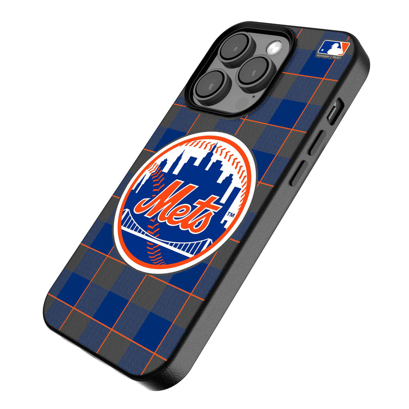 New York Mets Plaid iPhone MagSafe Compatible Phone Case Iso.Jpg