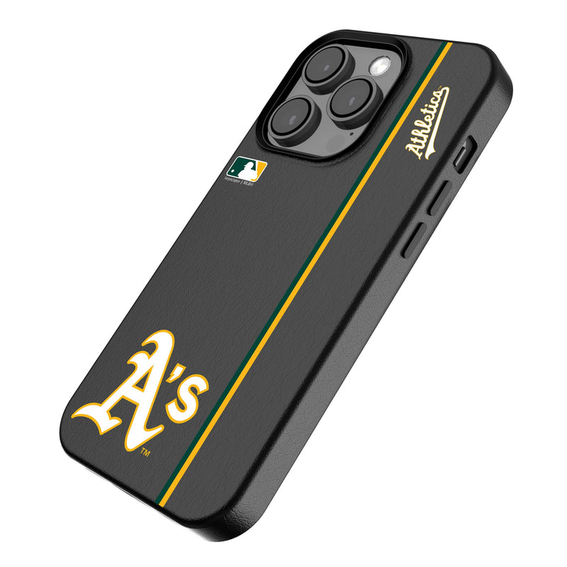 Oakland Athletics Sidebar iPhone MagSafe Compatible Phone Case Iso.Jpg