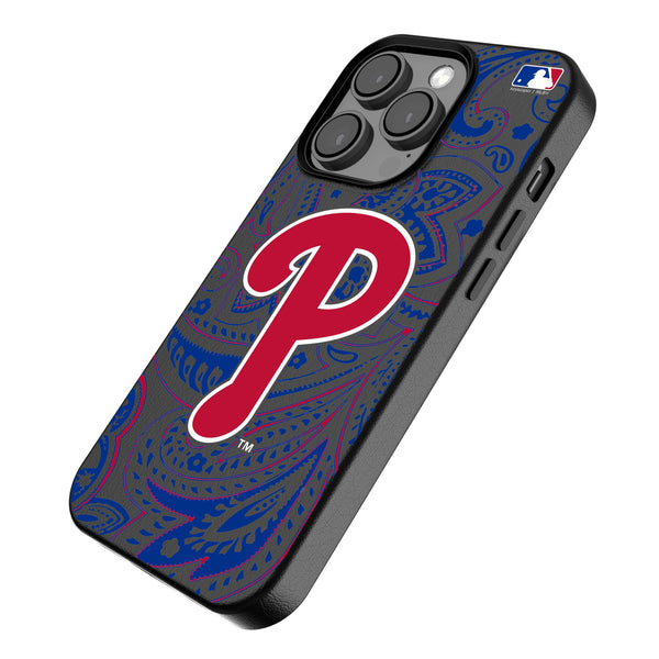 Philadelphia Phillies Paisley iPhone MagSafe Compatible Phone Case Iso.Jpg