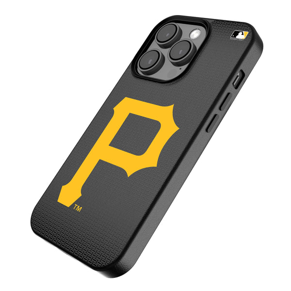 Pittsburgh Pirates Linen iPhone MagSafe Compatible Phone Case Iso.Jpg