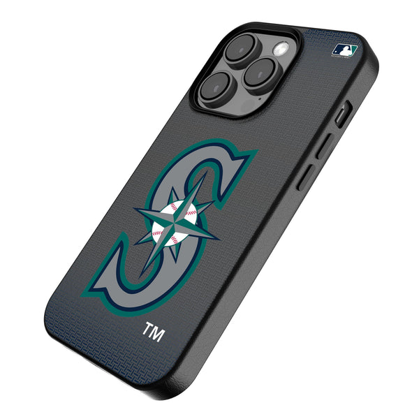 Seattle Mariners Linen iPhone MagSafe Compatible Phone Case Iso.Jpg