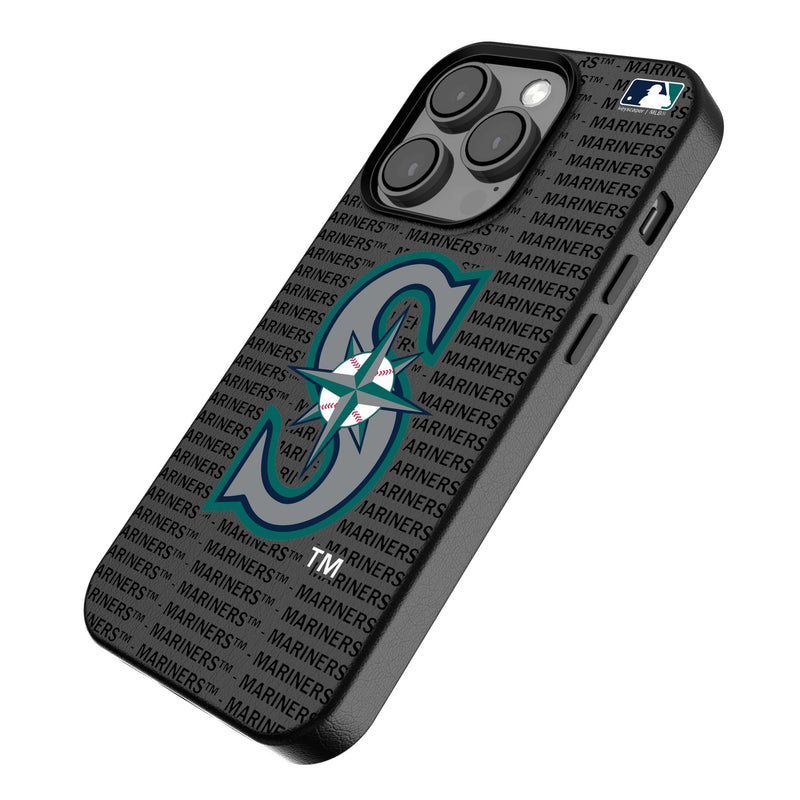 Seattle Mariners Text Backdrop iPhone MagSafe Compatible Phone Case Iso.Jpg