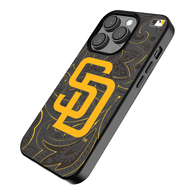 San Diego Padres Paisley iPhone MagSafe Compatible Phone Case Iso.Jpg