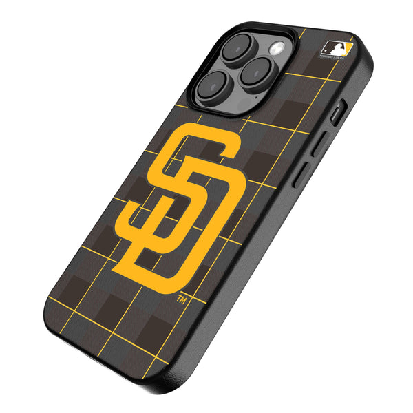 San Diego Padres Plaid iPhone MagSafe Compatible Phone Case Iso.Jpg