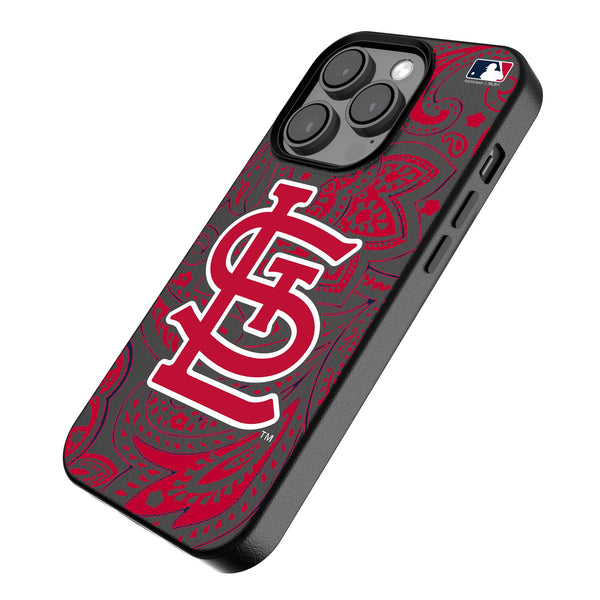 St Louis Cardinals Paisley iPhone MagSafe Compatible Phone Case Iso.Jpg