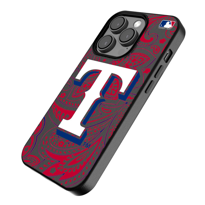 Texas Rangers Paisley iPhone MagSafe Compatible Phone Case Iso.Jpg