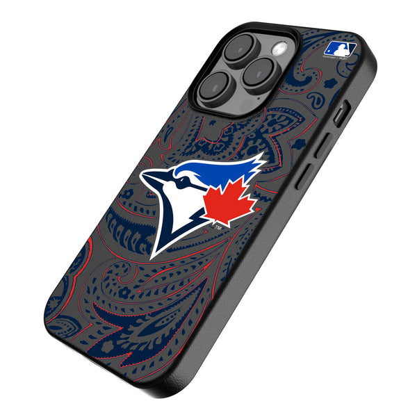 Toronto Blue Jays Paisley iPhone MagSafe Compatible Phone Case Iso.Jpg