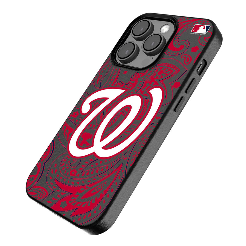 Washington Nationals Paisley iPhone MagSafe Compatible Phone Case Iso.Jpg