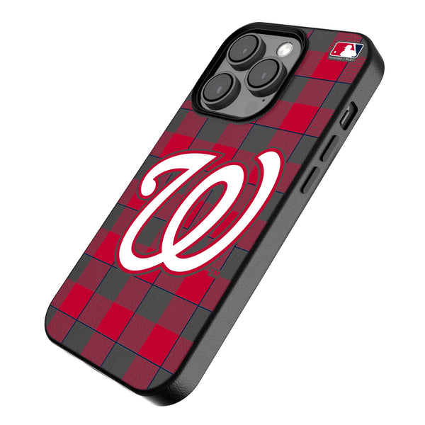 Washington Nationals Plaid iPhone MagSafe Compatible Phone Case Iso.Jpg