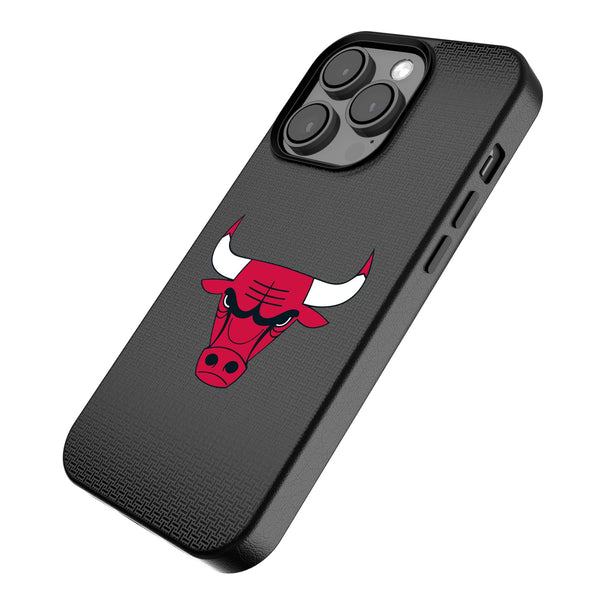 Chicago Bulls Linen iPhone MagSafe Compatible Phone Case Iso.Jpg