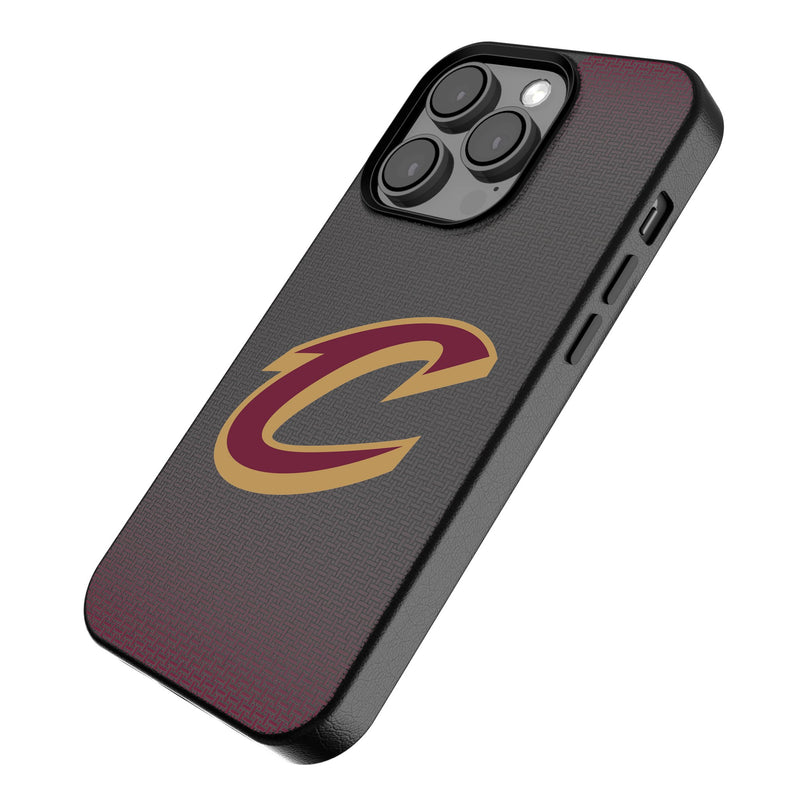 Cleveland Cavaliers Linen iPhone MagSafe Compatible Phone Case Iso.Jpg