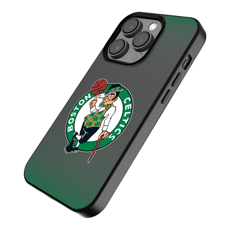 Boston Celtics Linen iPhone MagSafe Compatible Phone Case Iso.Jpg