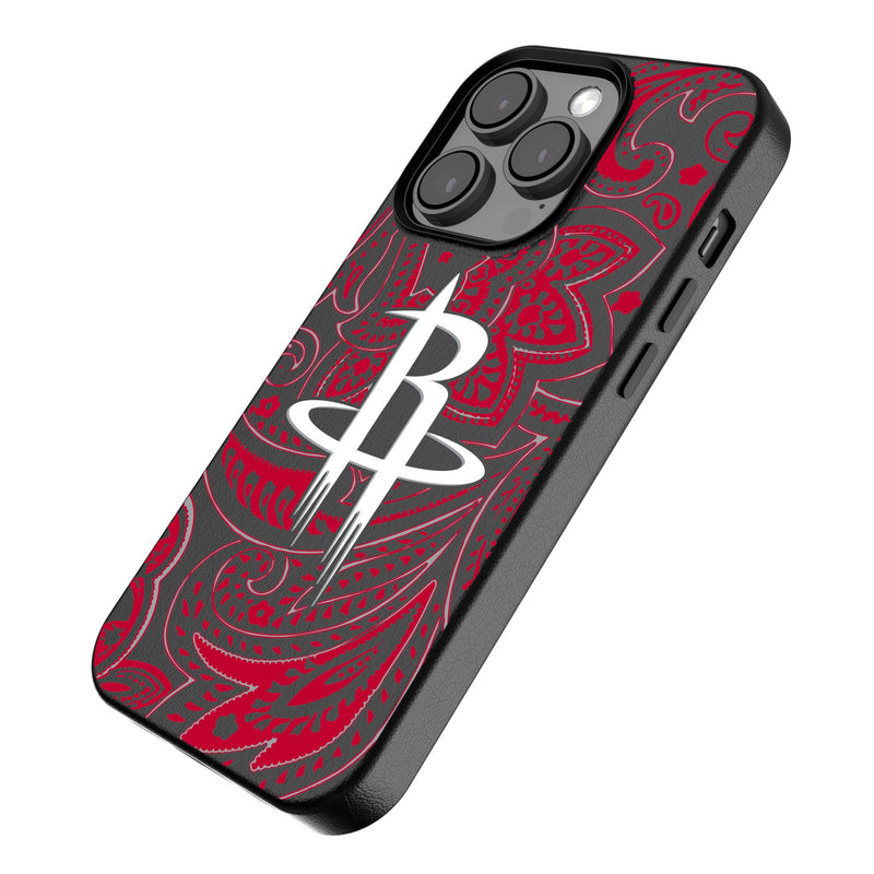 Houston Rockets Paisley iPhone MagSafe Compatible Phone Case Iso.Jpg