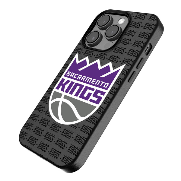 Sacramento Kings Text Backdrop iPhone MagSafe Compatible Phone Case Iso.Jpg