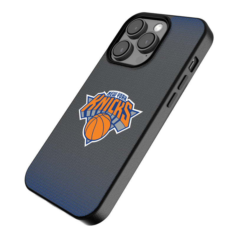 New York Knicks Linen iPhone MagSafe Compatible Phone Case Iso.Jpg