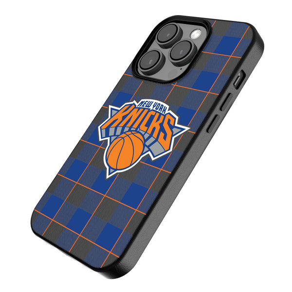 New York Knicks Plaid iPhone MagSafe Compatible Phone Case Iso.Jpg