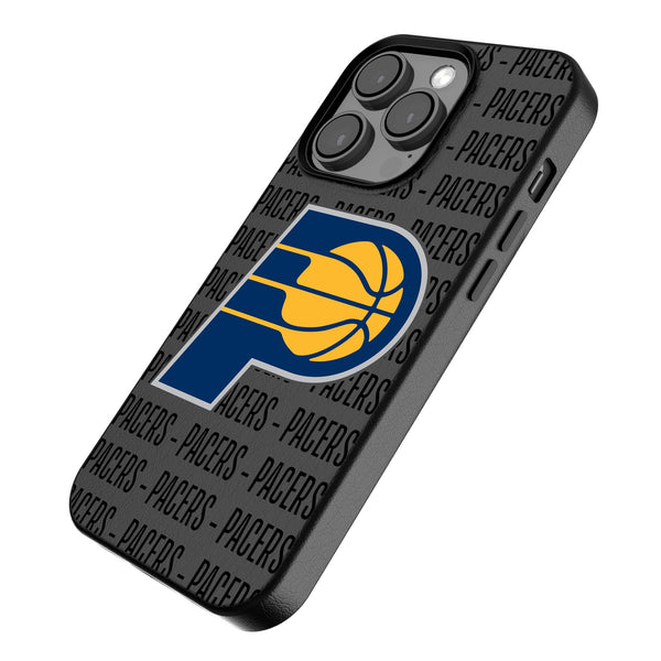 Indiana Pacers Text Backdrop iPhone MagSafe Compatible Phone Case Iso.Jpg